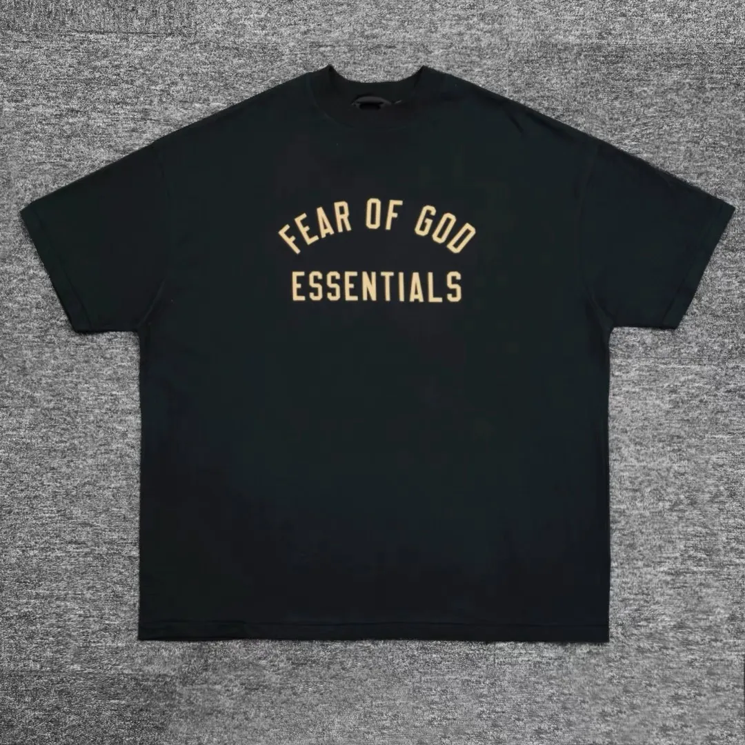 Fear of God Essentials Fall 24 BACK TO SCHOOLSeries Womens Tri-Blend Crewneck Tee T Same Style Premium ！ ！ ， ！ ， Breathable 。 3D 。 ， ， ， ， 。 ， ～Versatile ， ！ : Size XS-XL